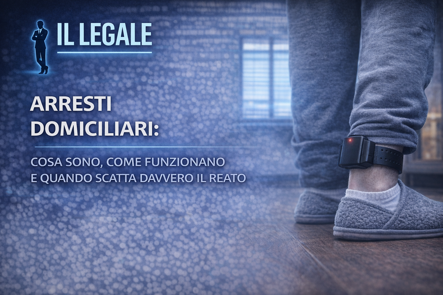 Arresti domiciliari: cosa sono, come funzionano e quando scatta davvero il reato